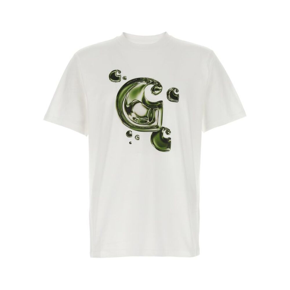 Carhartt Wip White Organic Cotton Men's T-Shirt